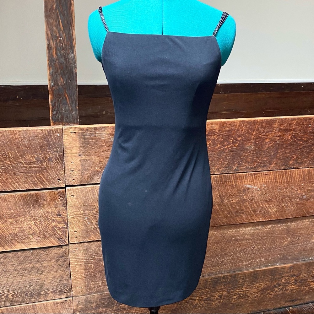 Laundry by Shelli S Cocktail Dress w Beaded Straps